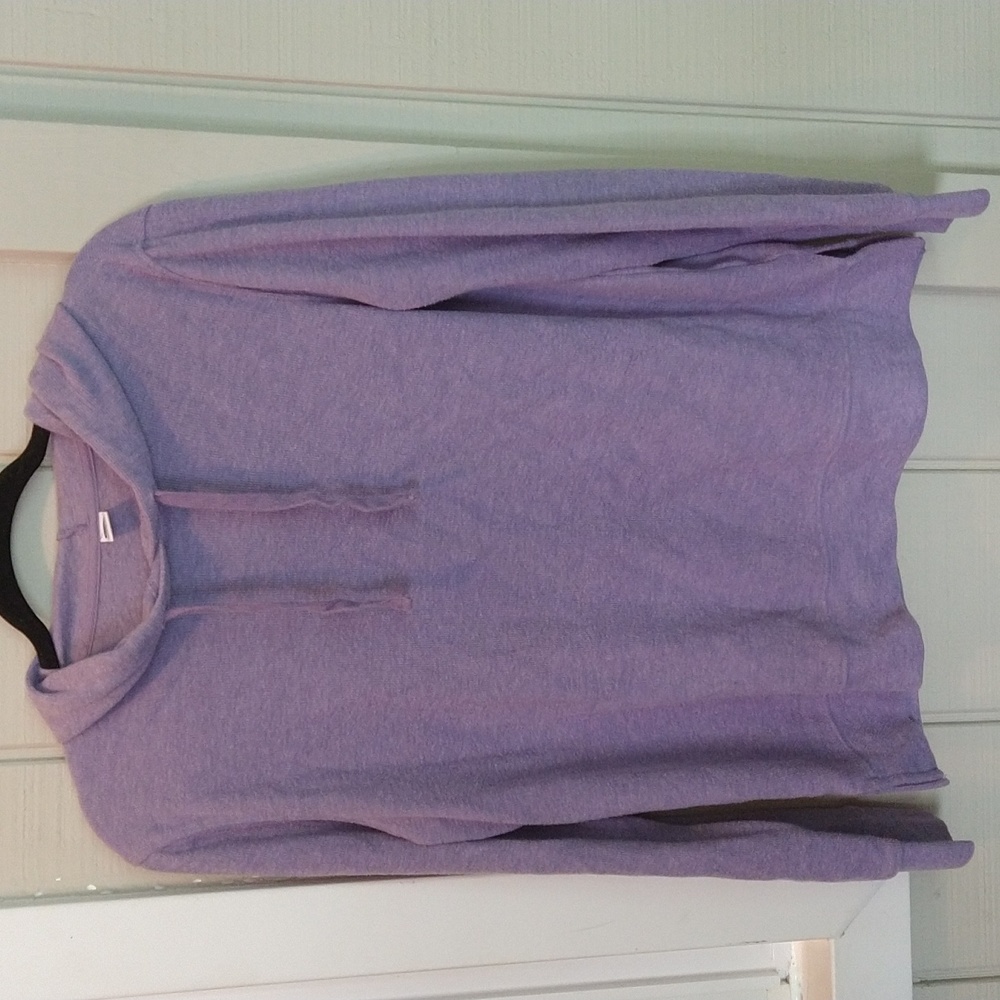 Old Navy light solid purple hoodie size medium
